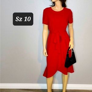 Red Midi Dress